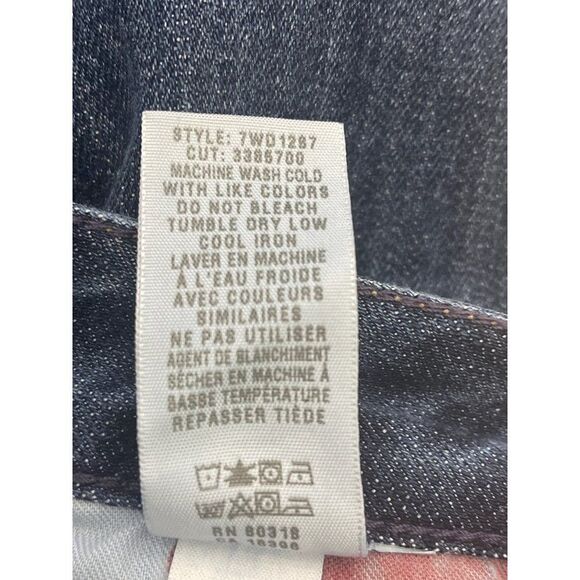 Lucky Brand Midnight Lola Straight Jeans Size 28 - Picture 12 of 12